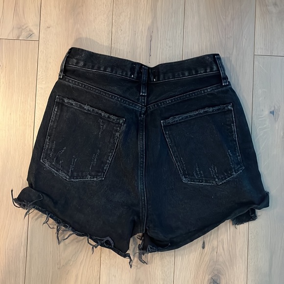 Agolde hi rise short distressed shorts - Picture 2 of 2
